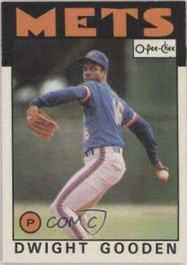 Dwight Gooden #250 Baseball Cards 1986 O Pee Chee