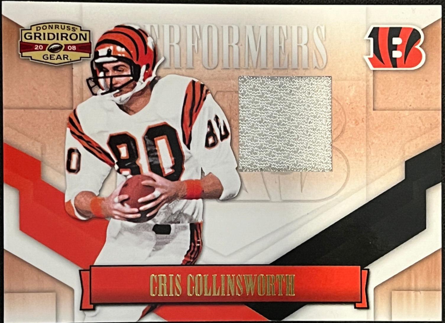 Cris Collinsworth #P-21 2008 Panini Donruss Gridiron Gear Performers Football