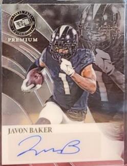 Javon Baker #RA-JB1 2024 Press Pass Premium Retro Autograph Football