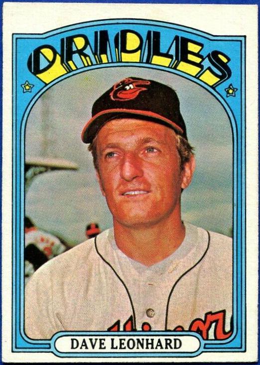 Dave Leonhard #527 Baseball Cards 1972 Topps