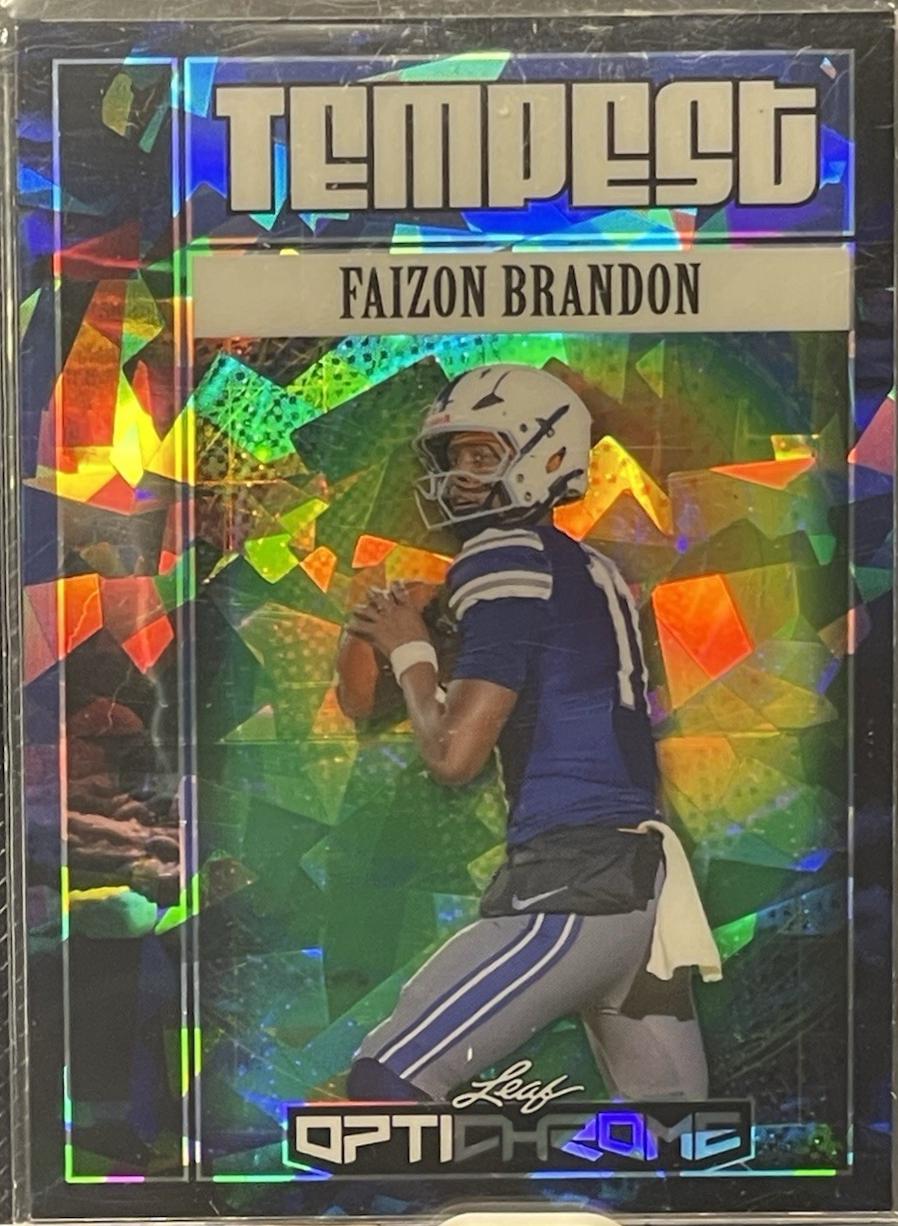 Faizon Brandon [Prismatic Blue] #TB-18