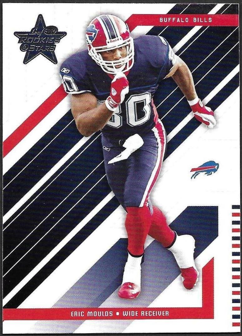 Eric Moulds #12 Football Cards 2004 Leaf Rookies & Stars