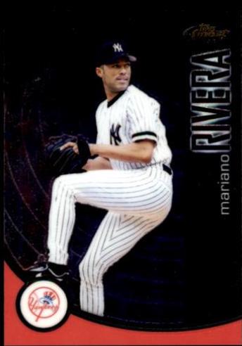 Mariano Rivera #45 Baseball Cards 2001 Finest