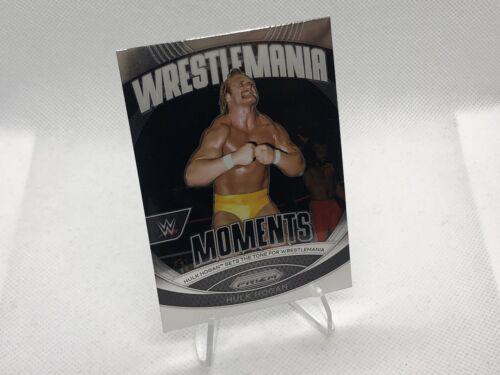 Hulk Hogan #4 Wrestling Cards 2024 Panini Prizm WWE WrestleMania Moments
