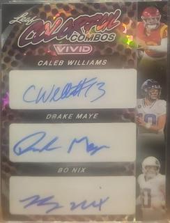 Caleb Williams / Drake Maye / Bo Nix