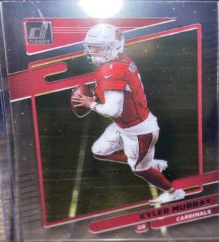 Kyler Murray #1 Football Cards 2021 Panini Clearly Donruss