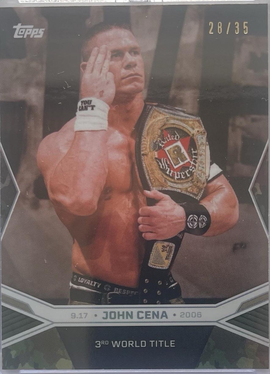 John Cena [Green Camo Foil] #5