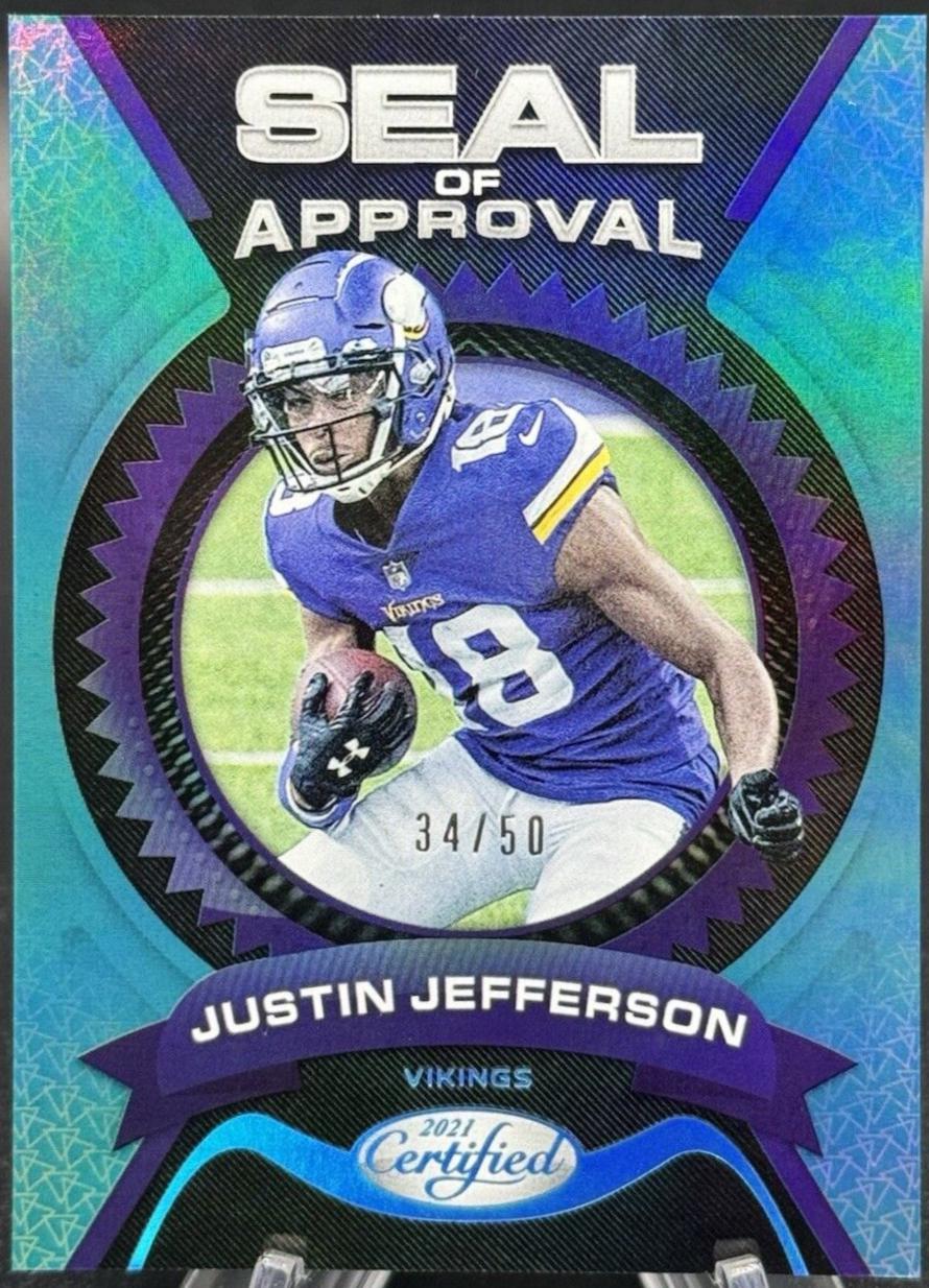 Justin Jefferson [Teal] #SA-7
