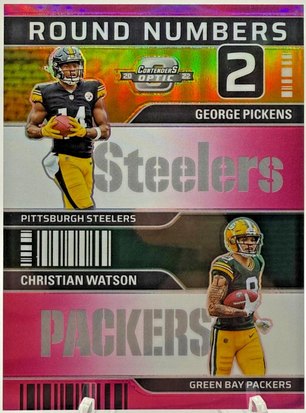 Christian Watson / George Pickens [Pink] #RN-4