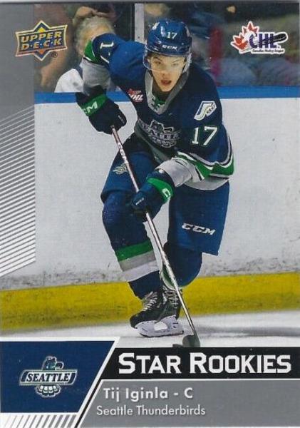 Tij Iginla #358 2022 Upper Deck Chl Hockey