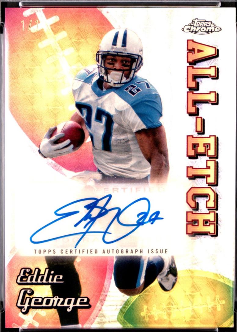 Eddie George [SuperFractor] #AEA-EG