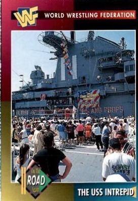 The USS Intrepid #53 Wrestling Cards 1995 WWF Magazine