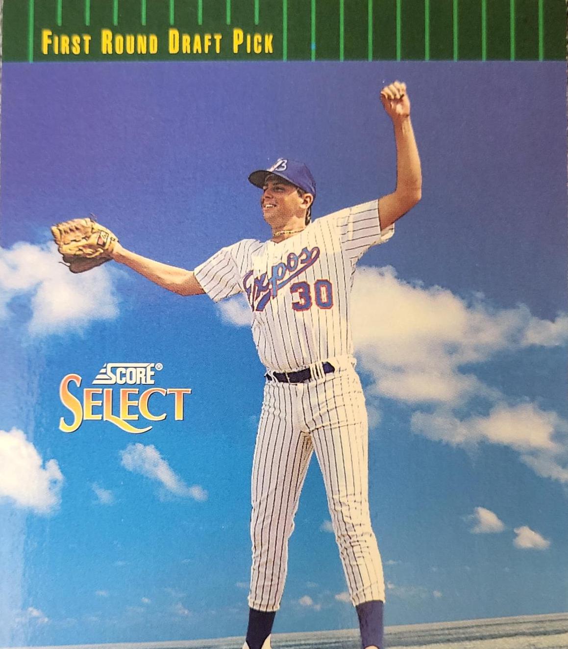 BJ Wallace #310 Baseball Cards 1993 Score Select