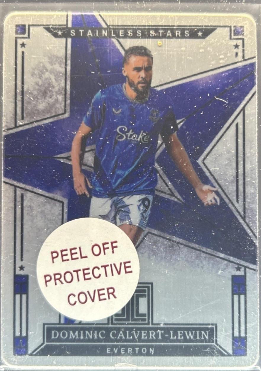 Dominic Calvert-Lewin #4 2024 Panini Impeccable Premier League Stainless Stars