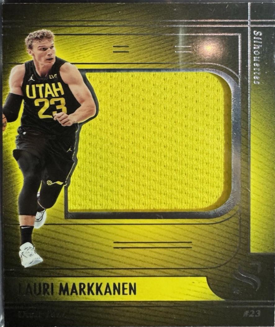 Lauri Markkanen #44 2024 Panini Silhouette Silhouettes Basketball