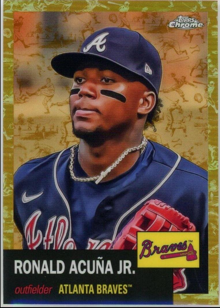 Ronald Acuna Jr. [Toile Cream Gold] #250