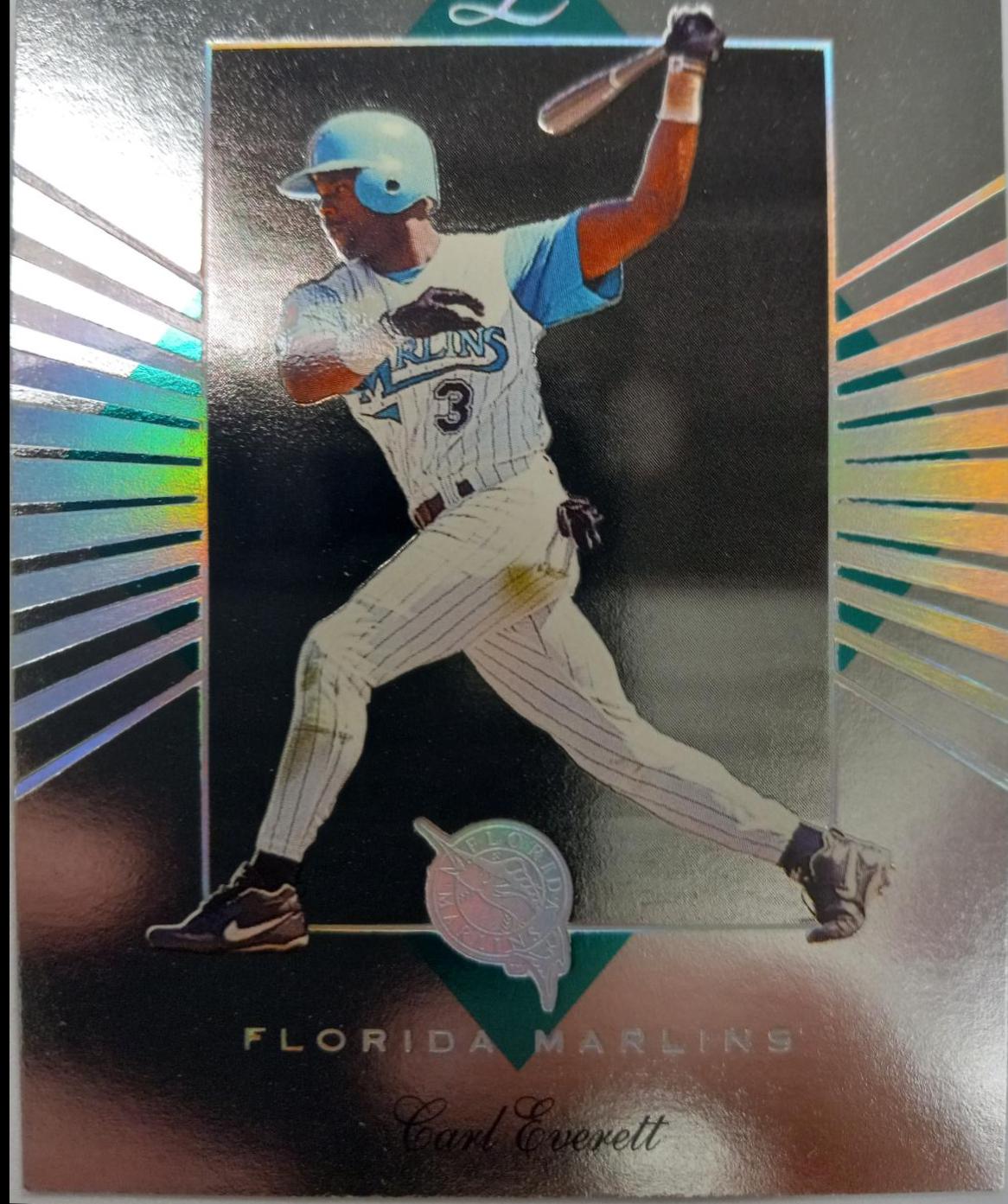 Carl Everett #31 Baseball Cards 1994 Leaf Limited Rookie