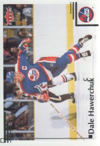 Dale Hawerchuk #1 Hockey Cards 2012 Fleer Retro