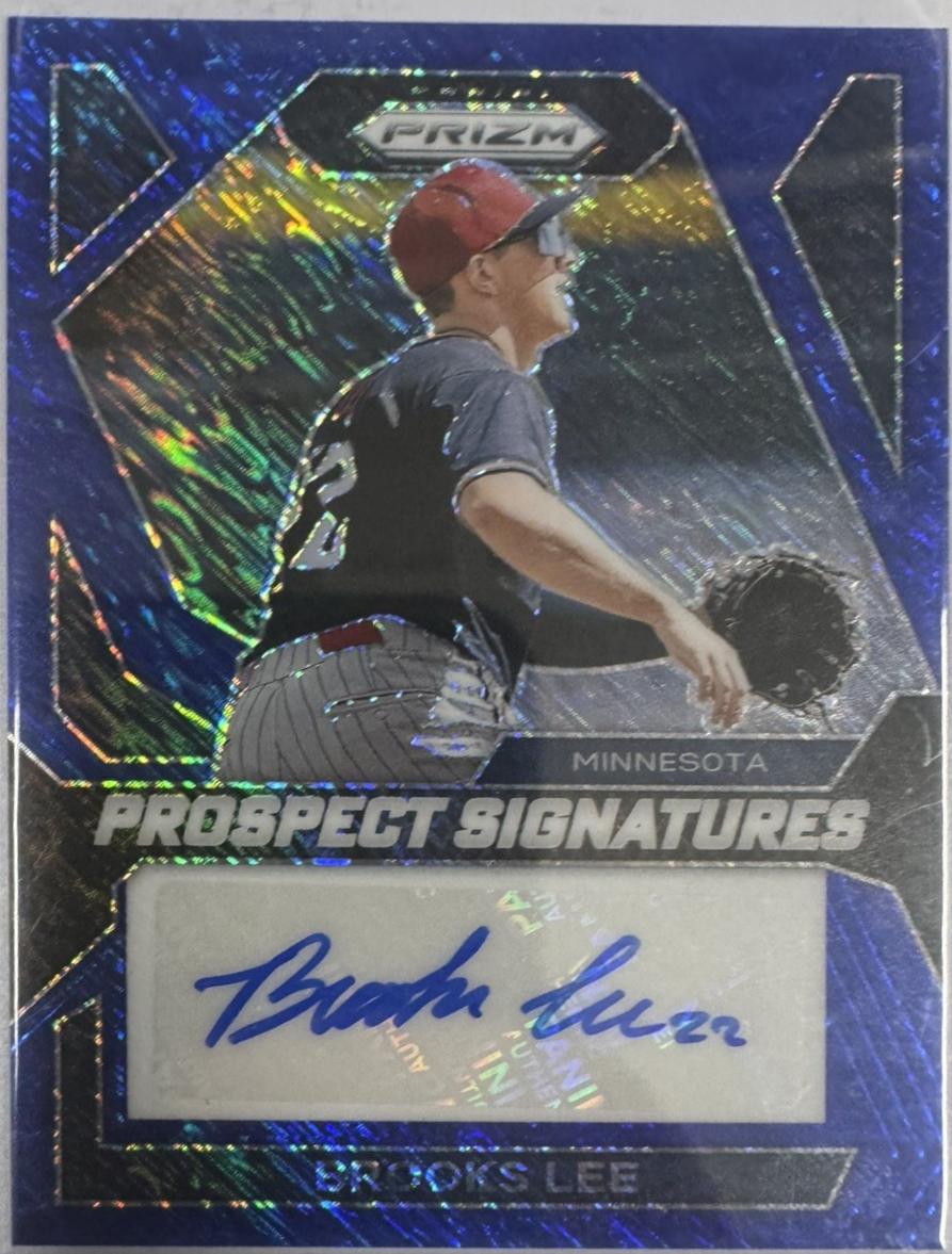 Brooks Lee [Blue Shimmer FOTL] #PS-BL Prices | 2024 Panini Prizm