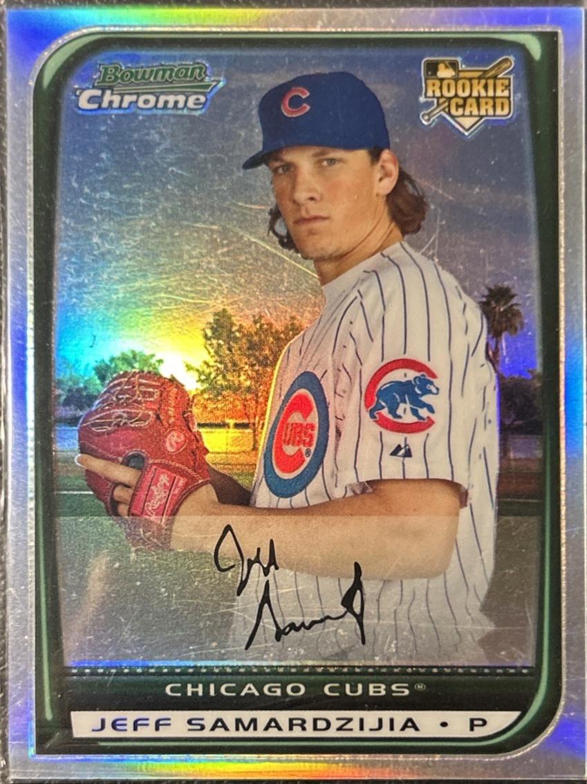 Jeff Samardzija [Chrome Refractor] #BDP55