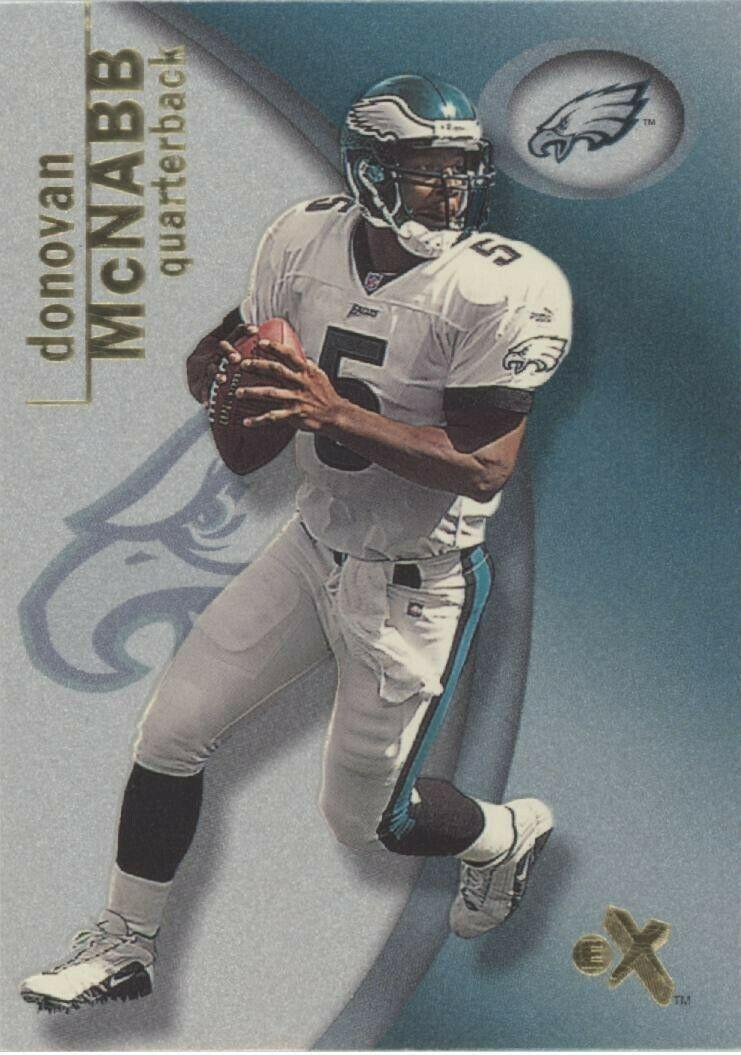Donovan McNabb #5 Football Cards 2001 Fleer E X
