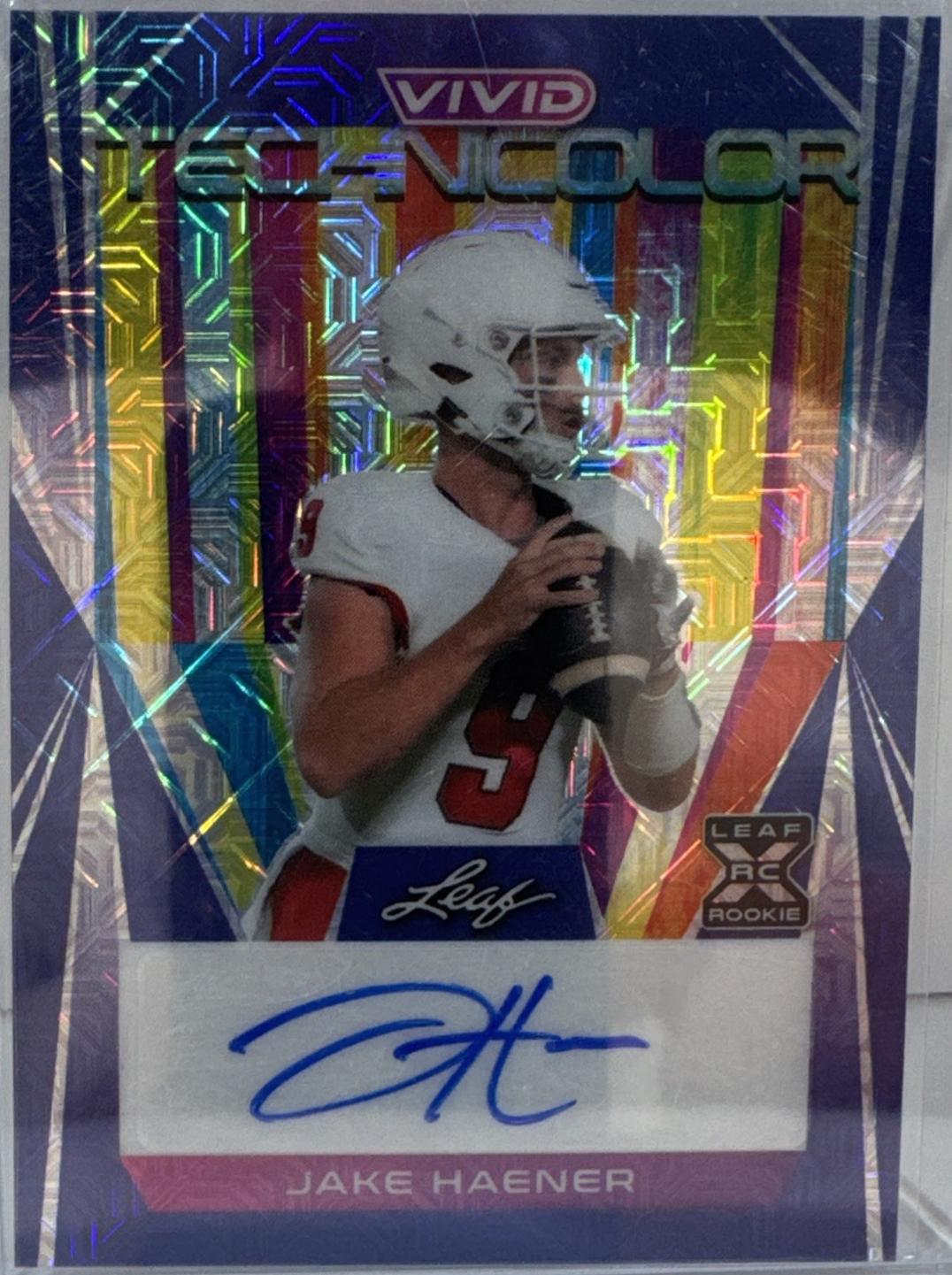 Jake Haener [Mojo Navy Blue] #BA-JH1