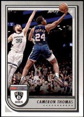Cameron Thomas #14 Basketball Cards 2022 Panini Hoops