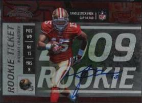 Michael Crabtree #107 2009 Playoff Contenders Football