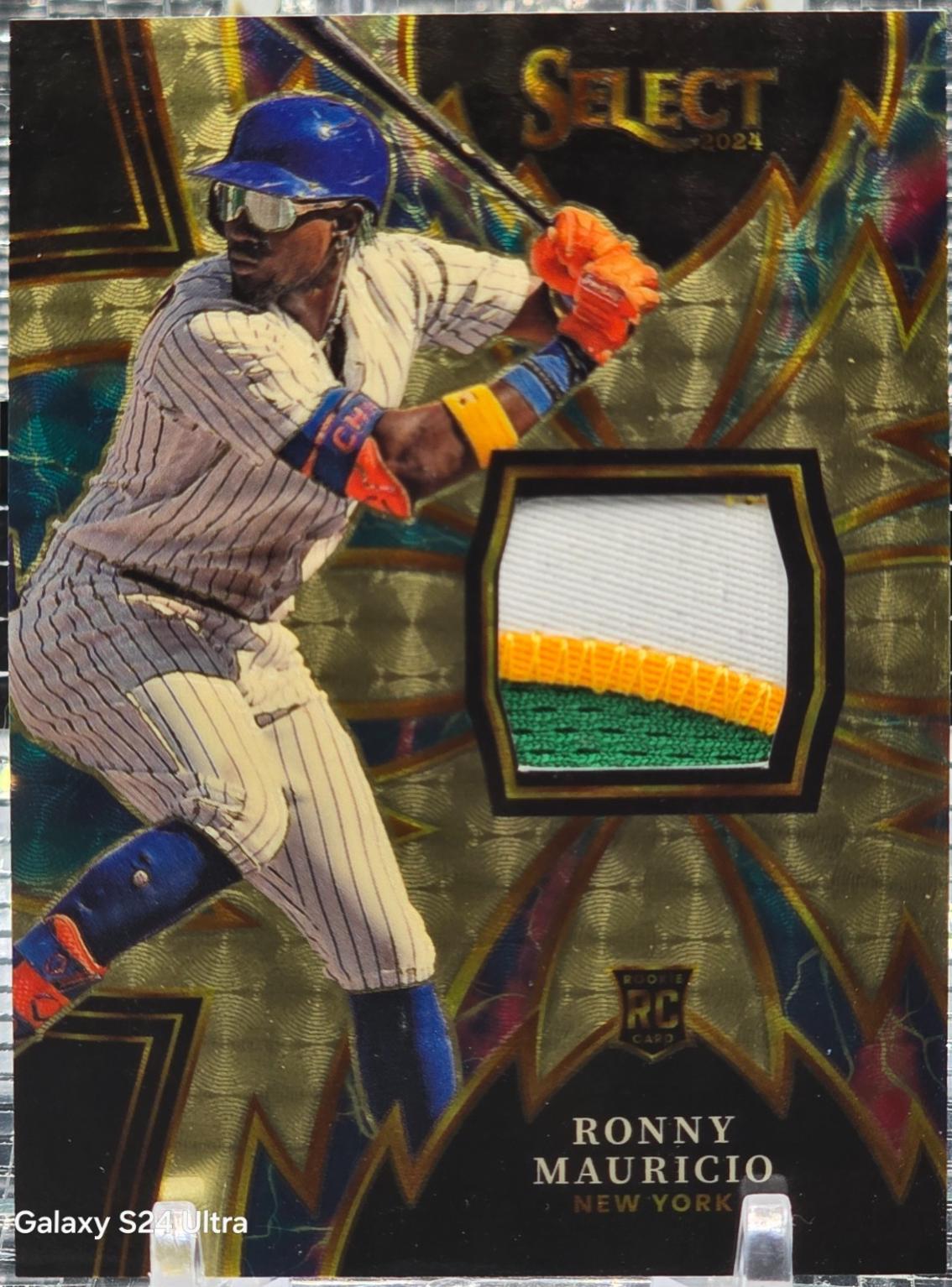Ronny Mauricio [Gold Vinyl Prizm] #SPK-RM