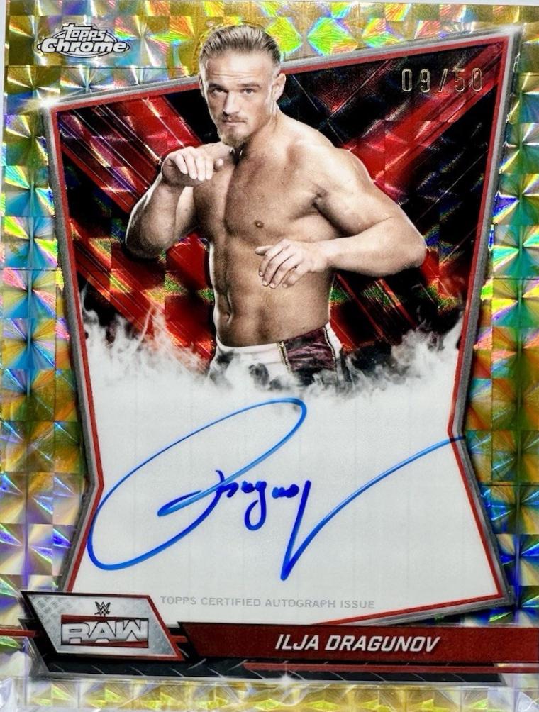 Ilja Dragunov [Gold Geometric Refractor] #RBA-ILJ