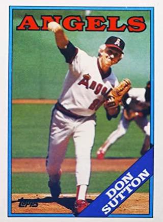 Don Sutton #575 Baseball Cards 1988 Topps