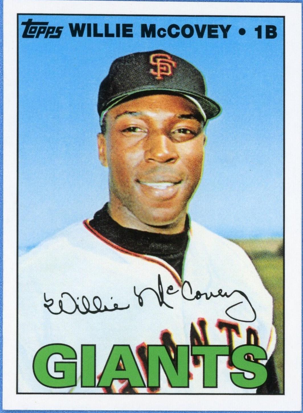 Willie McCovey #480 Baseball Cards 2010 Topps Cards Your Mom Threw Out Original Back