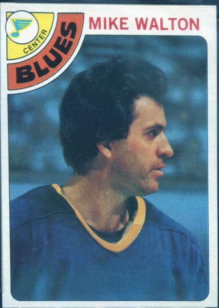 Mike Walton #38 Hockey Cards 1978 Topps