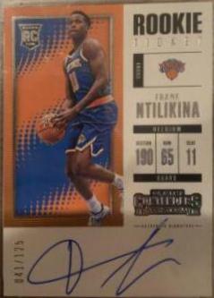 Frank Ntilikina [Vertical Autograph] #108