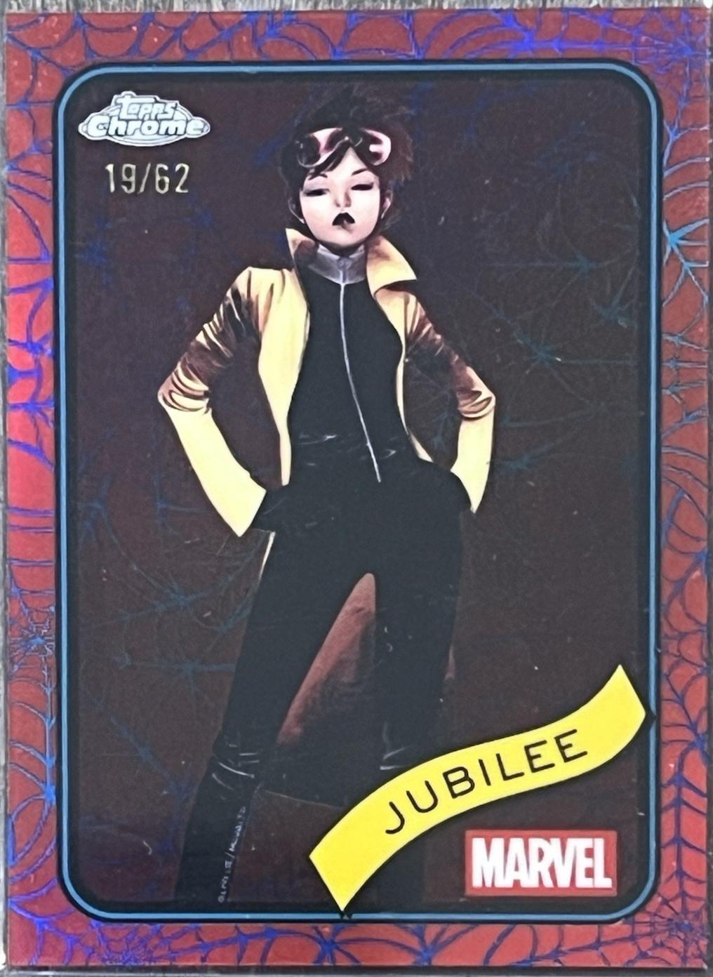 Jubilee Blue & Red Spider Web Refractor