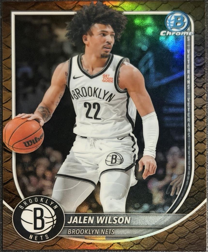 Jalen Wilson [Reptilian Refractor] #BCV-60