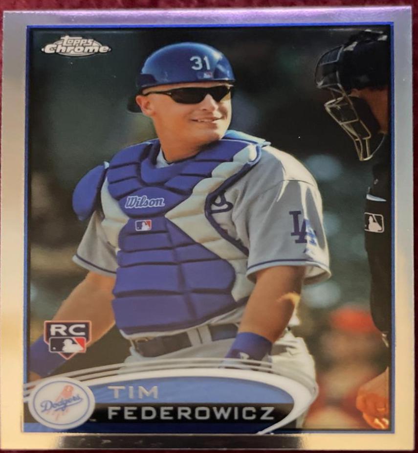 Tim Federowicz #157 Baseball Cards 2012 Topps Chrome