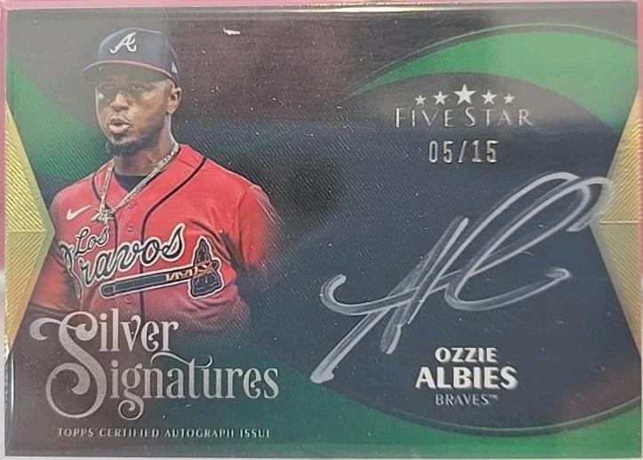 Ozzie Albies [Green] #SS-OA