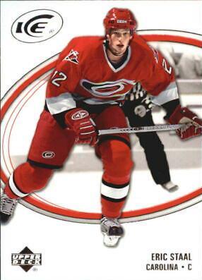 Eric Staal #19 Hockey Cards 2005 Upper Deck Ice