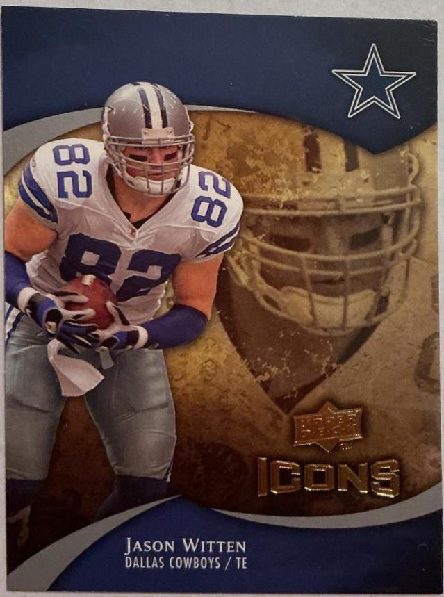 Jason Witten - Dallas Cowboys #4 Football Cards 2009 Upper Deck Icons