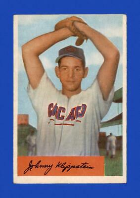Johnny Klippstein #29 Baseball Cards 1954 Bowman