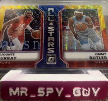 Dejounte Murray, Jimmy Butler [Red Gold Wave] #8