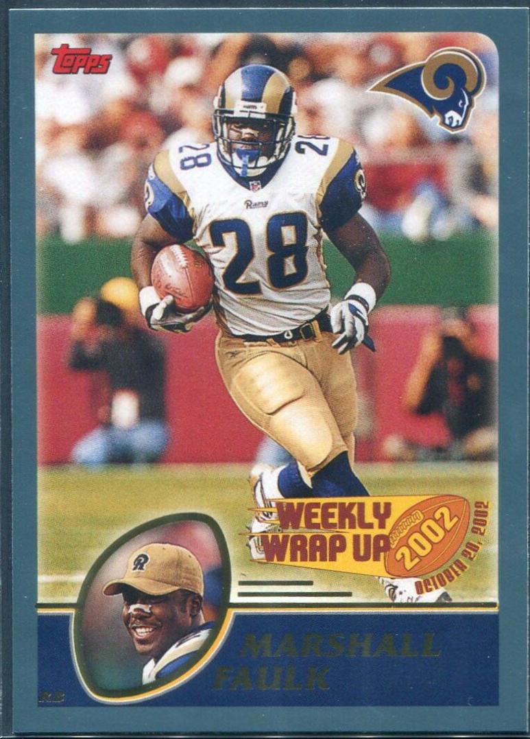 Marshall Faulk #297 2003 Topps Football