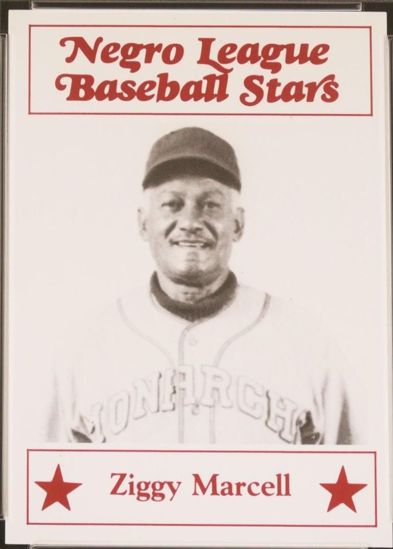 Ziggy Marcell #56 1986 Fritsch Negro League Baseball Stars