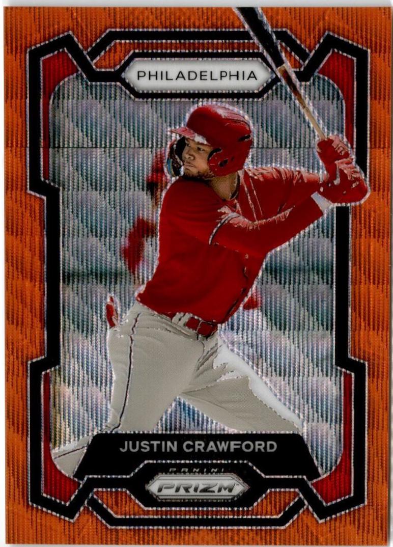 Justin Crawford [Orange Wave] #180