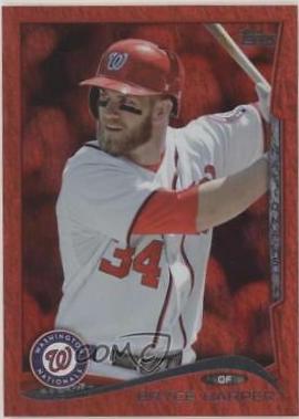 Bryce Harper [Red Hot Foil] #100