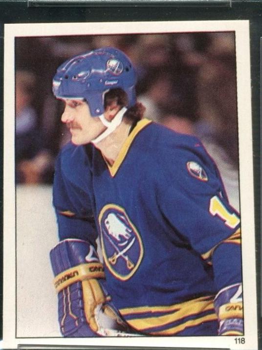 Gilbert Perreault #118 Hockey Cards 1982 Topps Stickers