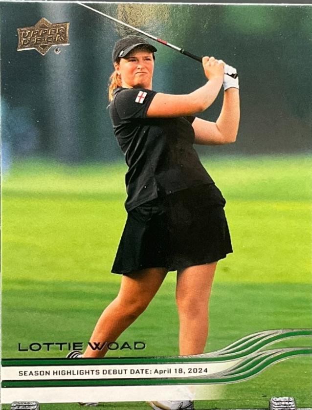 Lottie Woad #76 2026 Upper Deck Golf