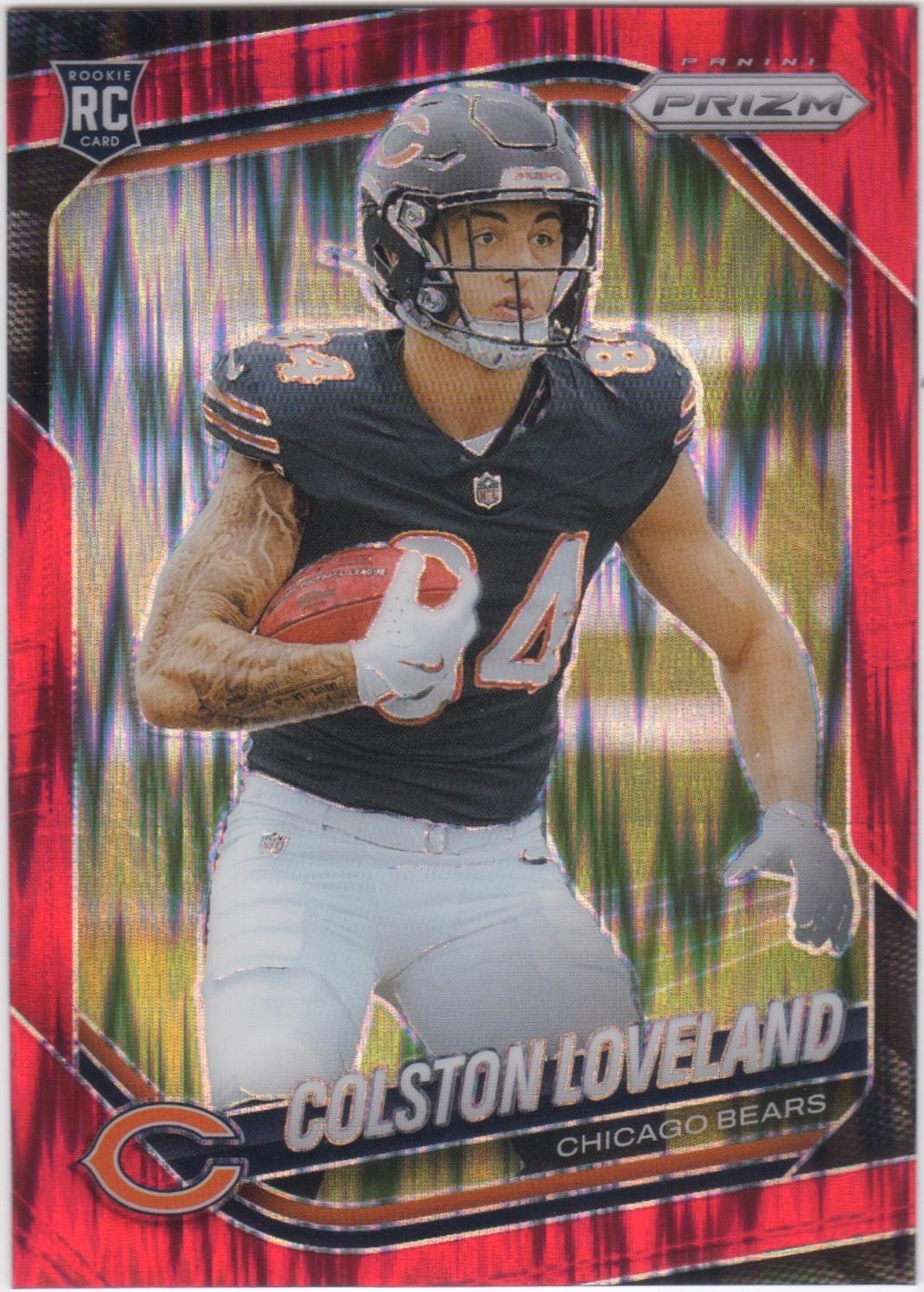 Colston Loveland [Red Flash] #319 Prices | 2025 Panini Prizm | Football ...