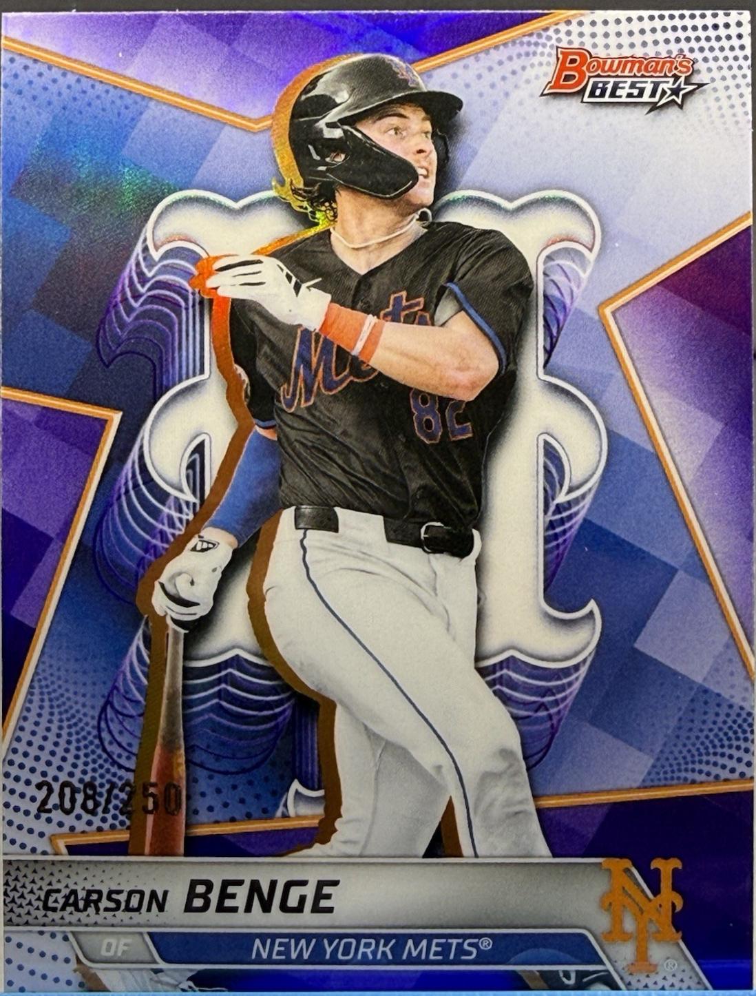 Carson Benge [Purple Refractor] #TP-22